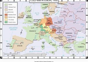Cold War Europe Map Quiz 50 Systematic Cold War Europe Map Labeled