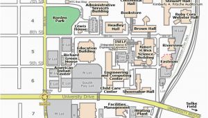 Colleges In Minnesota Map Campus Map St Cloud State University