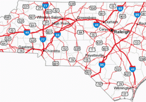 Colleges north Carolina Map Map Of north Carolina