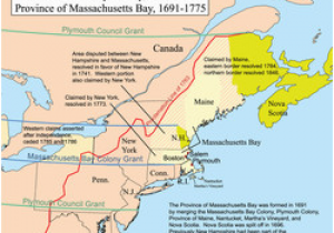 Colonial New England Map Province Of Massachusetts Bay Wikipedia