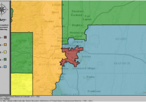 Colorado 6th Congressional District Map Colorado S Congressional Districts Wikipedia