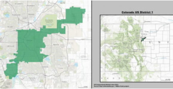 Colorado 7th Congressional District Map Colorado S Congressional Districts Wikipedia