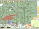 Colorado and Wyoming Map Wildfire In southern Wyoming Grows Still Not Contained Wyoming