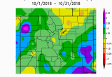 Colorado Average Temperature Map October Climate Review and November Preview