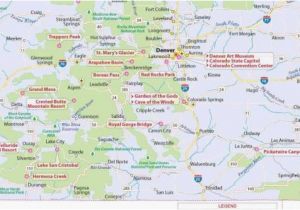 Colorado Camping Map Colorado Lakes Map Maps Directions