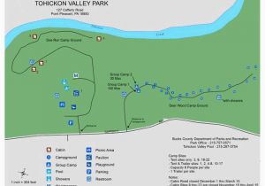 Colorado Camping Map tohickon