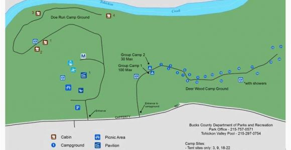 Colorado Camping Map tohickon