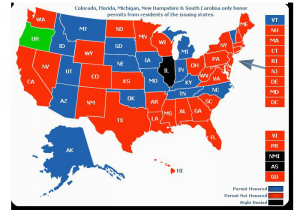 Colorado Ccw Reciprocity Map Reciprocity Map Beautiful Concealed Carry Permit Reciprocity Map