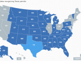 Colorado Ccw Reciprocity Map Texas Chl Reciprocity Map Arizona Weather Map Yorkshire Map