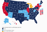 Colorado Concealed Carry Reciprocity Map Michigan Concealed Carry Gun Laws Uscca Ccw Reciprocity Map Last