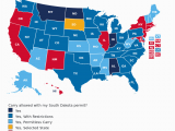 Colorado Concealed Carry Reciprocity Map south Dakota Concealed Carry Gun Laws Uscca Ccw Reciprocity Map