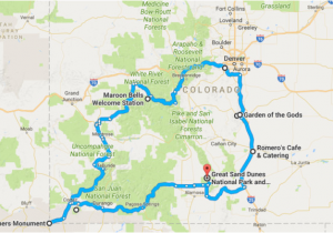 Colorado Continental Divide Map Your Out Of town Visitors Will Love This Epic Road Trip Across