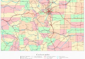 Colorado County Map with Highways Colorado Highway Map Awesome Pueblo Colorado Usa Map New Pueblo