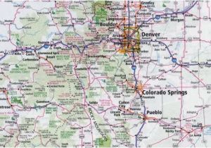 Colorado Detailed Road Map 34 Colorado Highway Map Maps Directions