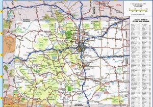 Colorado Detailed Road Map Colorado Highway Map Awesome Colorado County Map with Roads Fresh