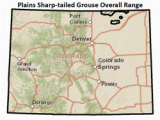 Colorado Division Of Wildlife Maps Colorado Parks Wildlife Species Profiles