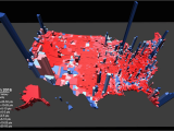 Colorado Election Results Map Election Results In the Third Dimension Metrocosm