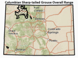 Colorado Elk Population Density Map Colorado Parks Wildlife Species Profiles