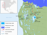 Colorado Flooding Map Lake Bonneville Map Lake Bonneville Wikipedia Missoula Flood