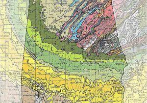 Colorado Geological Map Geologic Maps Of the 50 United States