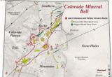 Colorado Gold Mines Map Colorado 1 Gold and Gem Gazette Magazine