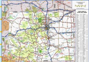 Colorado Highway Map Detailed Colorado Highway Map Awesome Colorado County Map with Roads Fresh