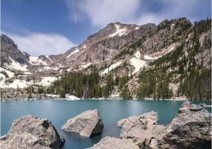 Colorado Hiking Maps Lake Haiyaha Hike In Rocky Mountain National Park Rocky Mountain