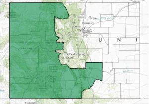 Colorado House Of Representatives Map Colorado S Congressional Districts Wikipedia