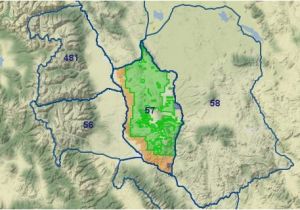 Colorado Interactive Hunting Map Colorado Elk Unit 57 Draw Odds Tag Information and More