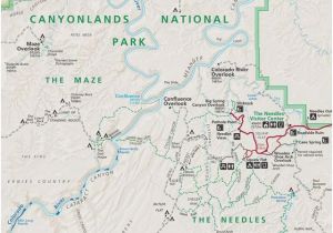 Colorado Jeep Trail Maps Colorado Jeep Trail Maps Best the Needles Canyonlands National Park