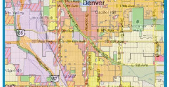 Colorado Land Use Map Denver Maps Zoning