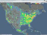 Colorado Light Pollution Map Light Pollution Map California Massivegroove Com