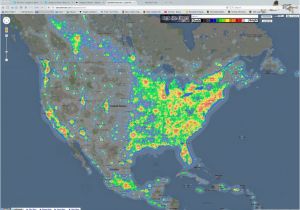 Colorado Light Pollution Map Light Pollution Map California Massivegroove Com