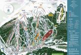 Colorado Map Of Ski Resorts Copper Winter Trail Map