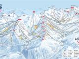 Colorado Map Of Ski Resorts Three Valleys Piste Map