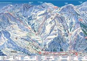 Colorado Map with Ski Resorts Trail Maps for Each Of Utah S 14 Ski Resort Ski Utah