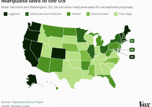 Colorado Marijuana Map Marijuana Has Been Legalized In Nine States and Washington Dc