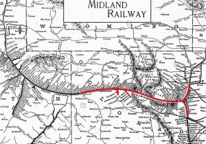 Colorado Midland Railroad Map Historic Railway Map Stock Photos Historic Railway Map Stock
