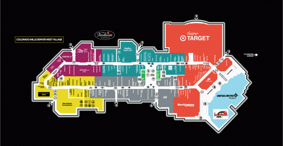 Colorado Mills Mall Map Center Map Of Colorado Millsa A Shopping Center In Lakewood Co