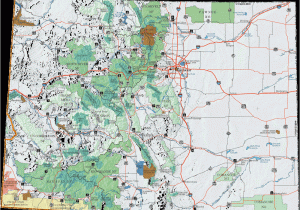 Colorado National forest Maps Colorado National forest Map Inspirational Colorado County Map with