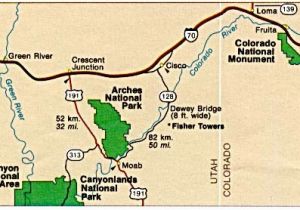 Colorado National Monument Map Maps Of United States National Parks and Monuments