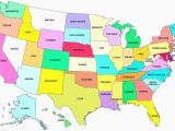 Colorado On A Us Map 50 Us States and Capitals Map United States America with States