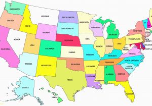 Colorado On A Us Map 50 Us States and Capitals Map United States America with States