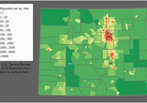 colorado population municipalities