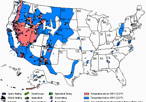 Colorado Power Plants Map Geothermal Basics Potential Use