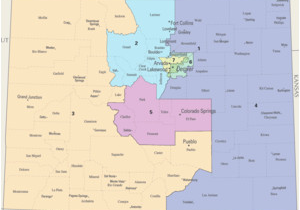 Colorado Public Land Map Colorado S Congressional Districts Wikipedia