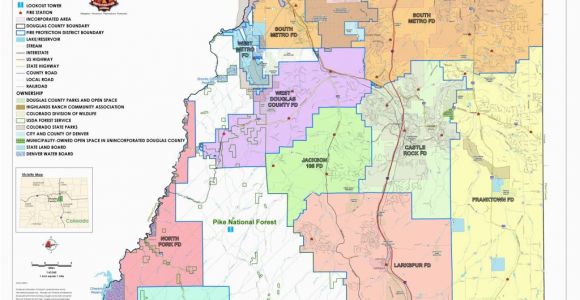 Colorado Public Land Map Maps Douglas County Government