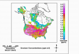 Colorado Radon Map Map Of Natural Radioactivity