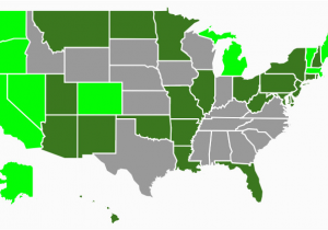 Colorado Recreational Dispensary Map State Marijuana Laws In 2018 Map