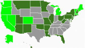 Colorado Recreational Marijuana Map State Marijuana Laws In 2018 Map